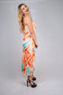 Viscose Long Spaghetti Strap Dress - D111